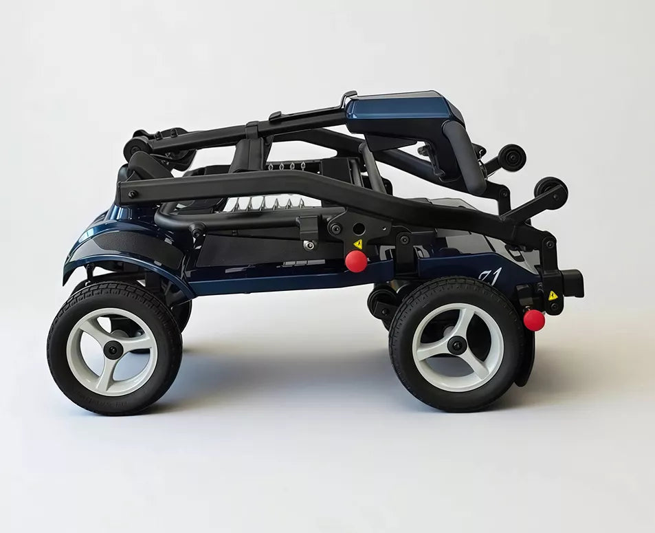 Dash Z1 Ultra Lightweight Magnesium Folding Mobility Scooter. One Of The Lightest Scooters On The Market At Just 14.9kg!