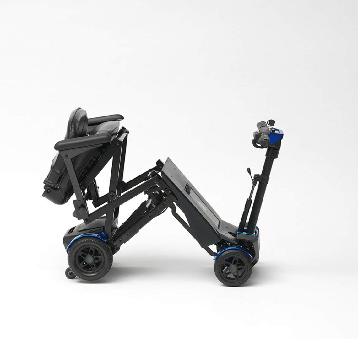 Drive 4 Wheel Automatic Folding Mobility Scooter (Blue)