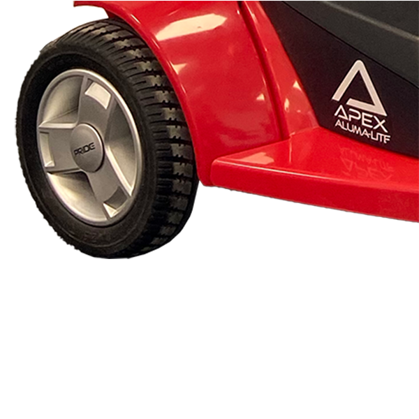 Apex Alumalite Compact Four-Wheeler Scooter - 4mph Maximum Speed