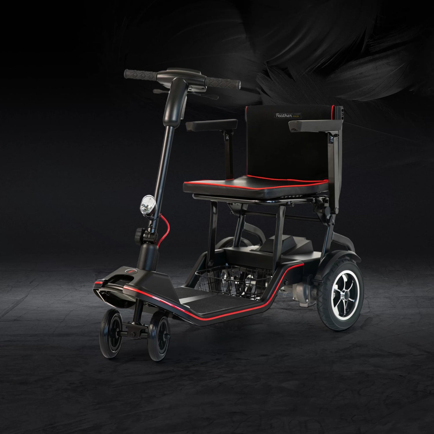 Scooterpac Feather Fold Mobility Scooter – Sleek and Lightweight 16.8 kg