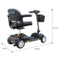 Roma Dallas DX Compact 4-Wheeler Mobility Scooter