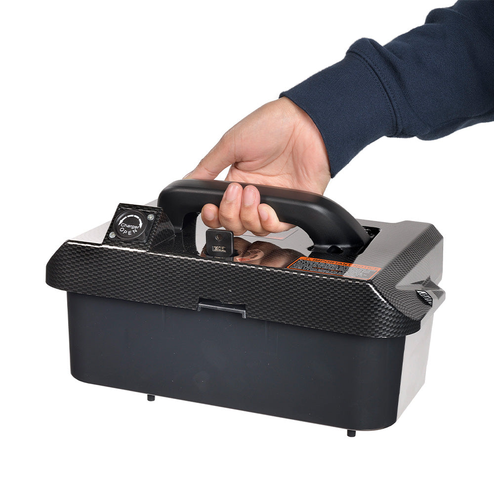 Minimo Electric Mobility Scooter with Seat – Warm Bronze Metallic & Polar White Metallic