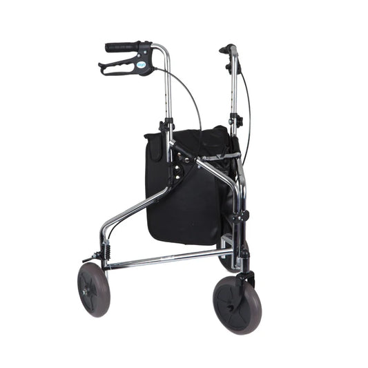 Days Steel Tri Wheel Walkers with Loop Lockable Brakes by Performance Health