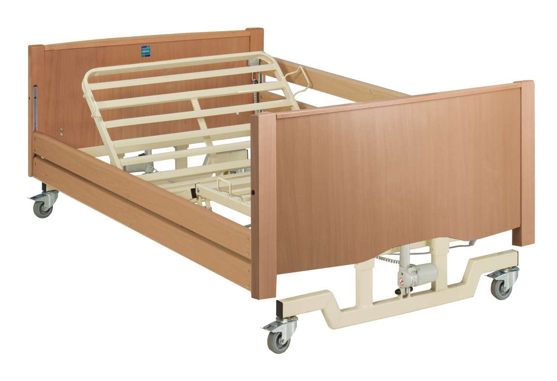 Drive Bradshaw Bariatric Low Nursing Care Bed - Includes Side Rails