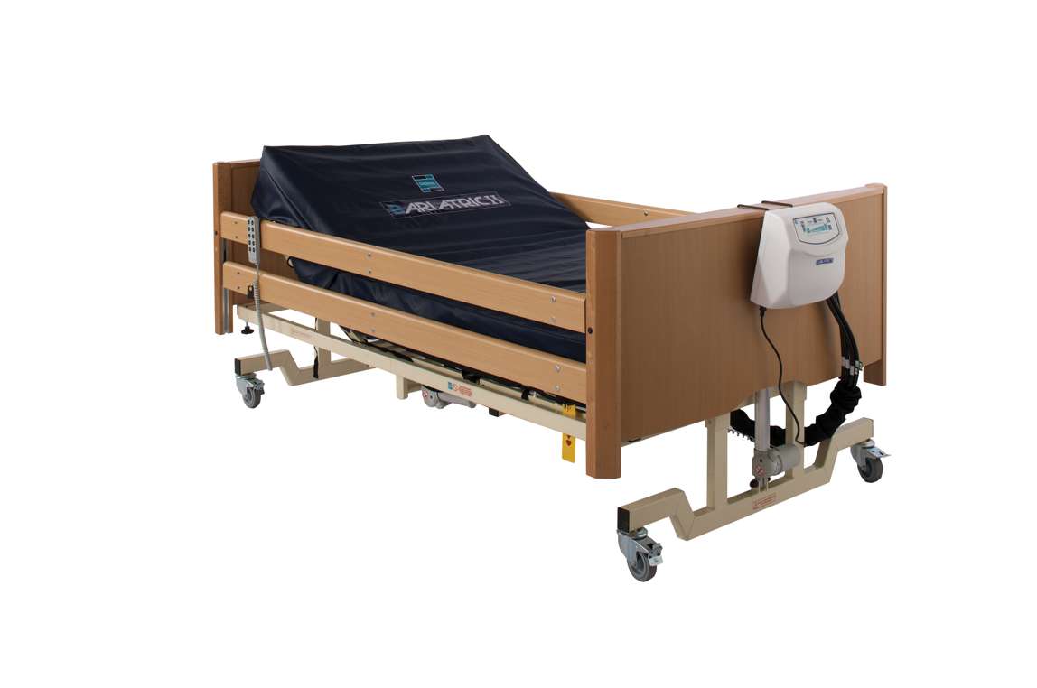 Drive Bradshaw Bariatric Low Nursing Care Bed - Includes Side Rails