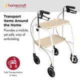 Homecraft Walker Trolley with Lockable Brakes