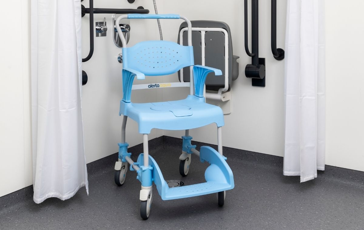 Alerta Aqua Shower Commode Chair