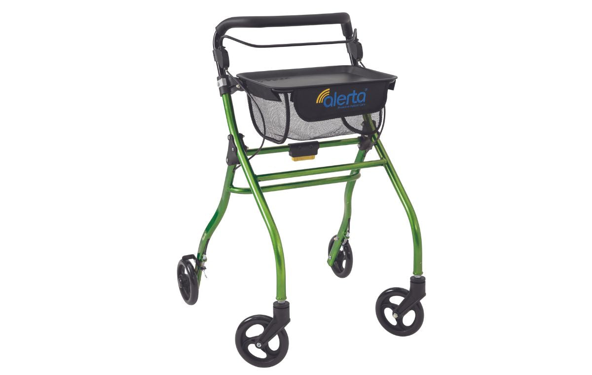 Alerta Four-Wheel Aluminium Indoor Rollator
