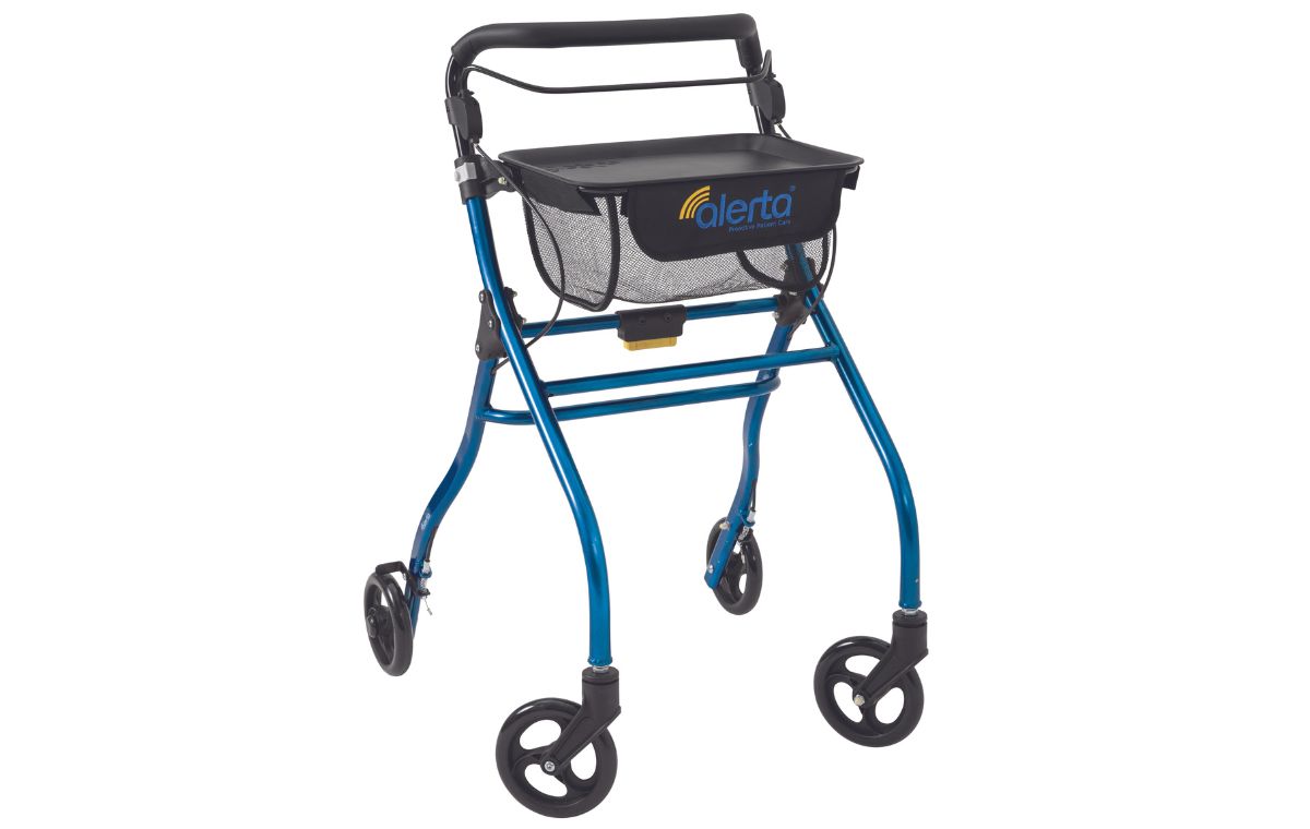 Alerta Four-Wheel Aluminium Indoor Rollator