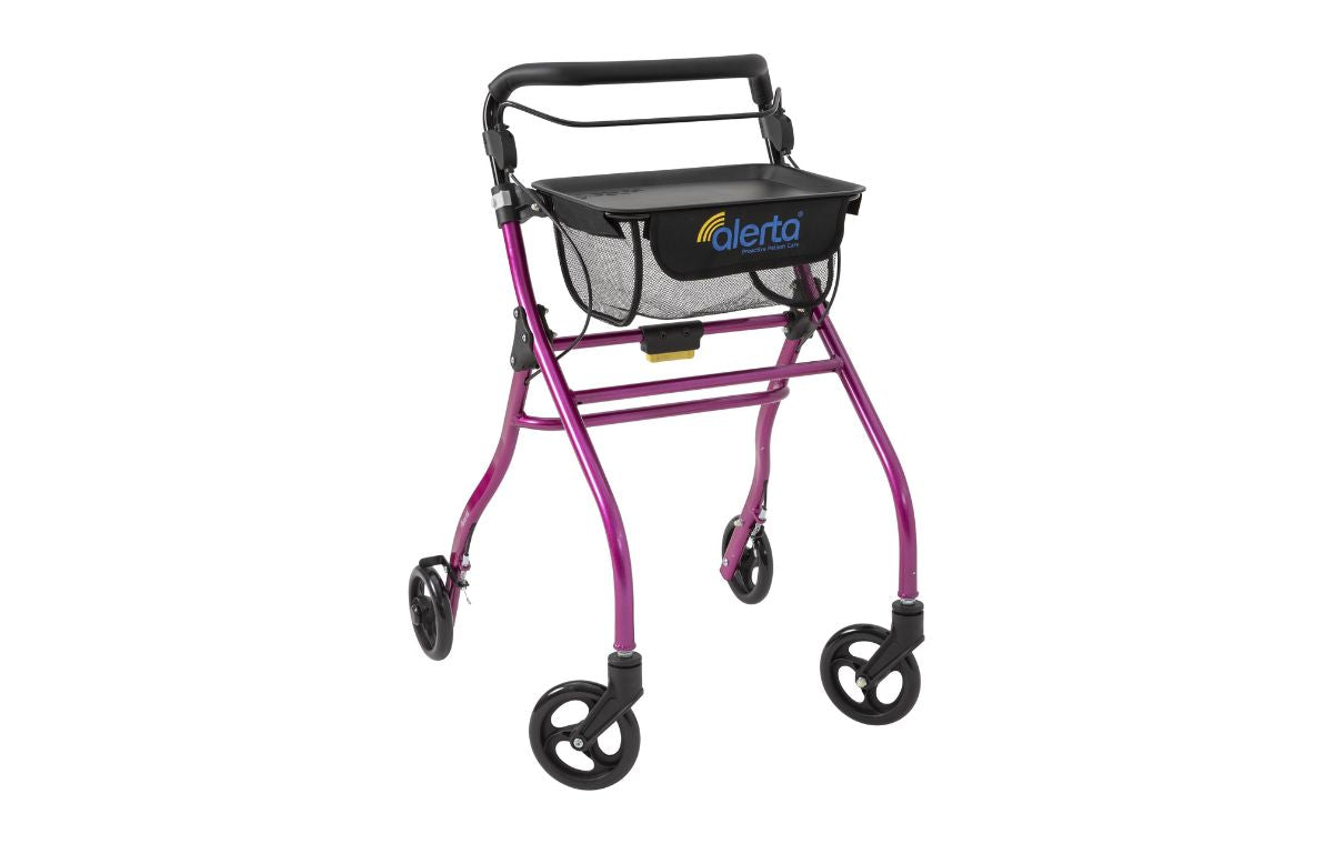 Alerta Four-Wheel Aluminium Indoor Rollator