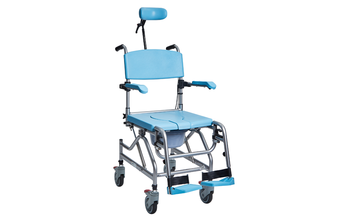 Alerta Aqua Community, Tilt-in-Space Shower Commode Chair