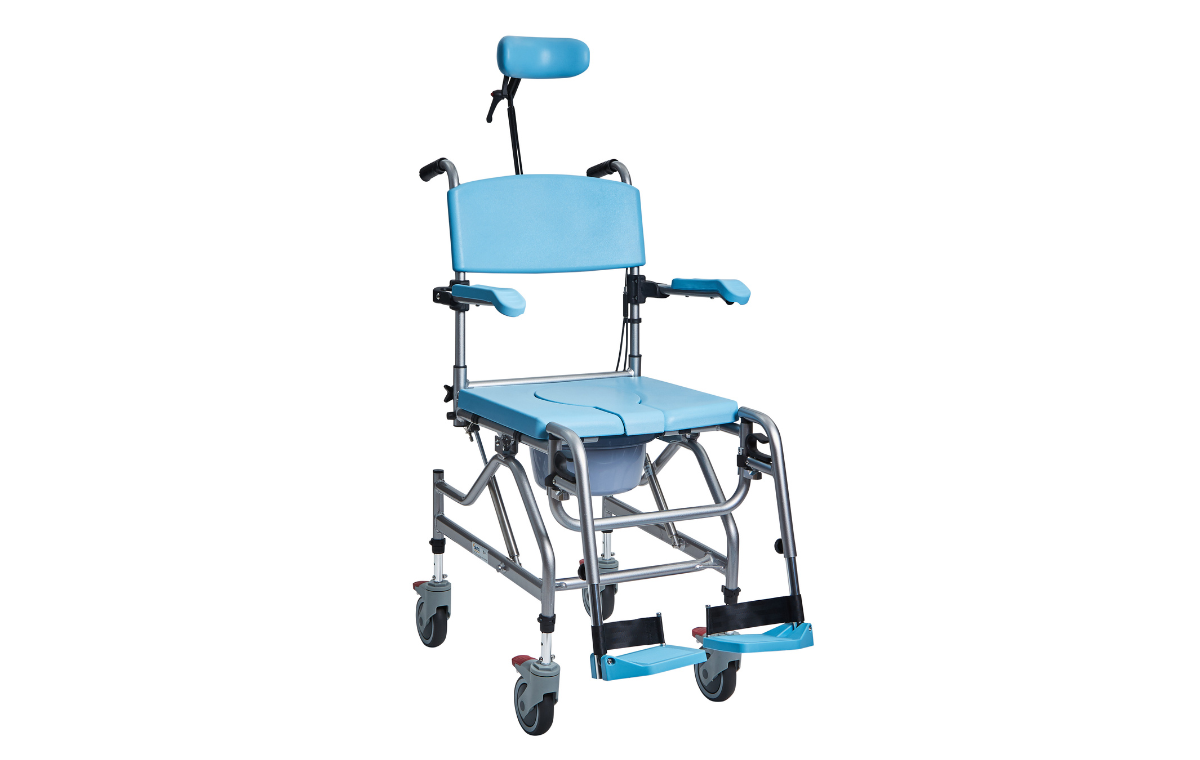 Alerta Aqua Community, Tilt-in-Space Shower Commode Chair