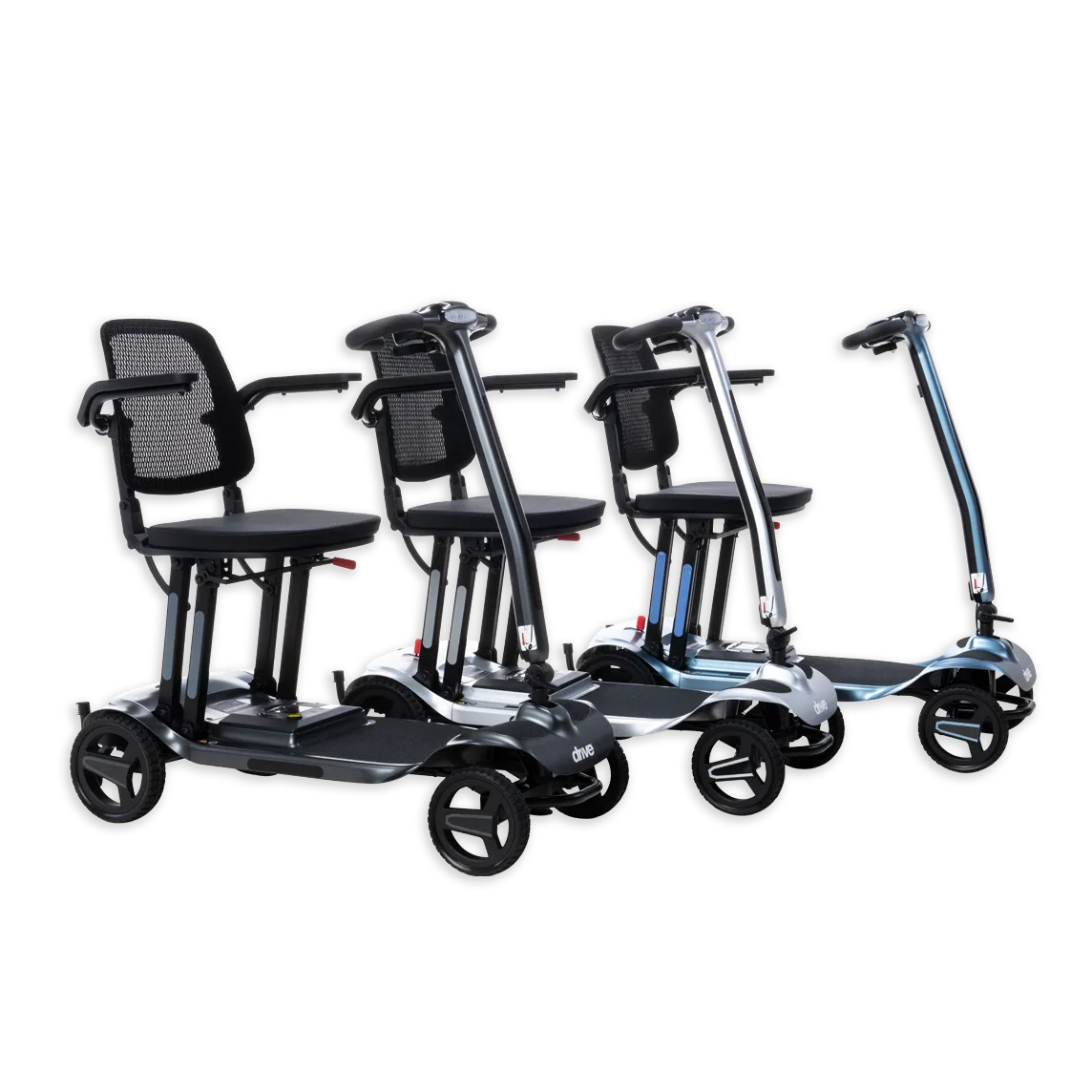 Drive AeroMg Lightweight Folding Mobility Scooter At Just 14.5kg. 5 Year Frame Warranty And Full Charge In Under 3 Hours!