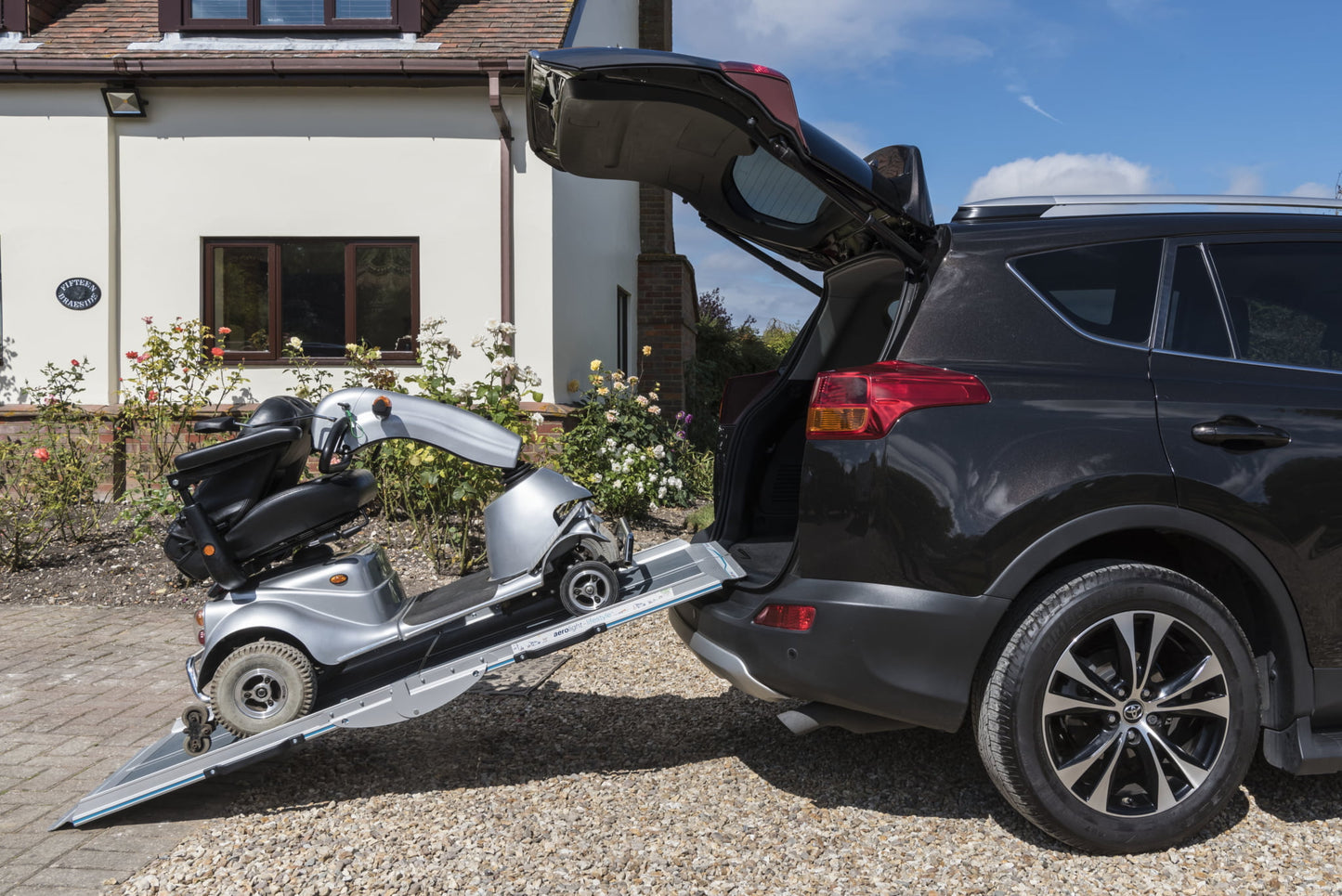 Monarch Aerolight-Lifestyle Folding Mobility Ramp for Scooters and Powerchairs