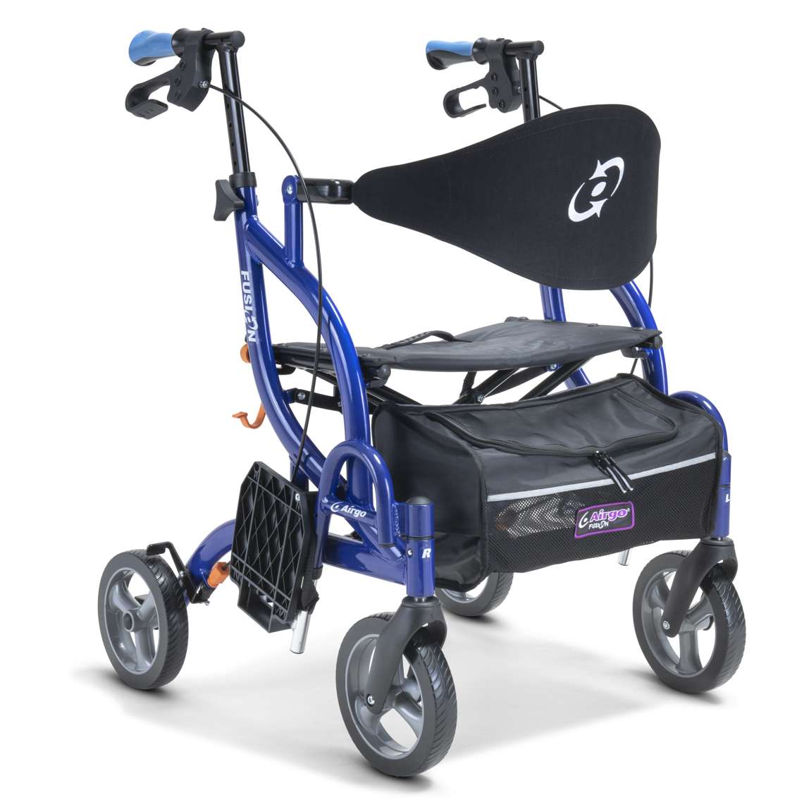 Drive Airgo Fusion 2-in-1 Rollator & Transport Chair