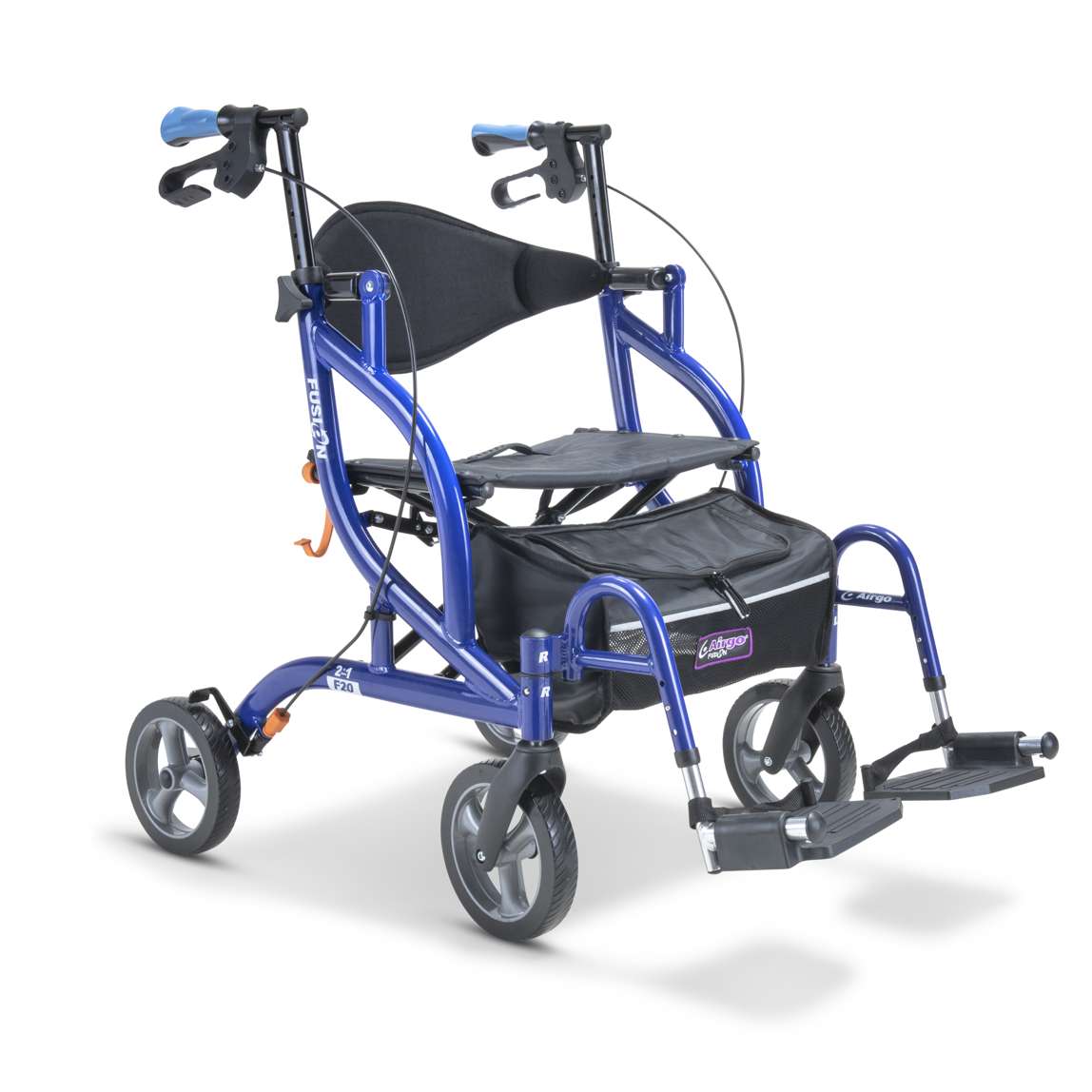 Drive Airgo Fusion 2-in-1 Rollator & Transport Chair