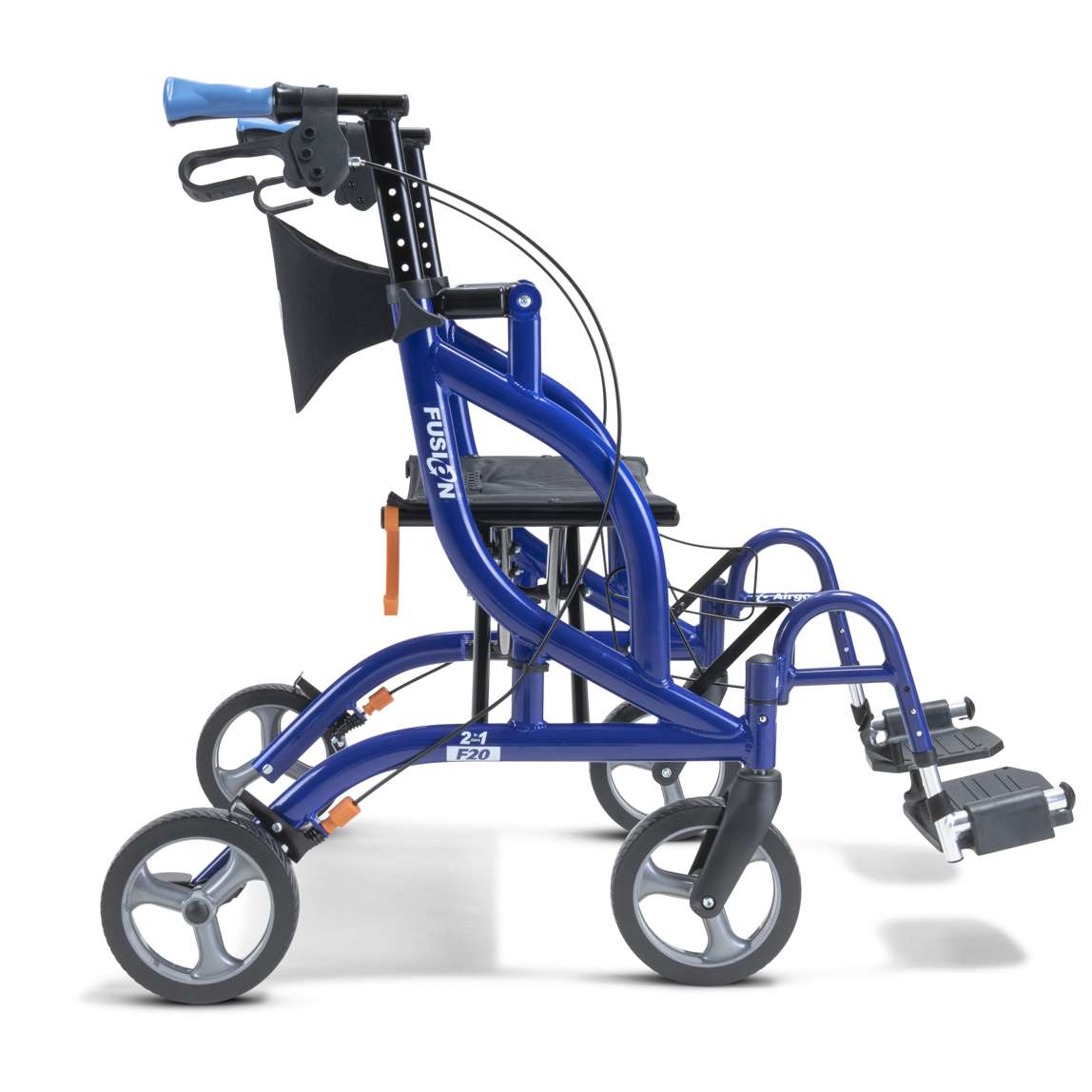 Drive Airgo Fusion 2-in-1 Rollator & Transport Chair