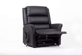 Drive Alaska Extra Large AM-PVC Crib 5 Dual Motor Riser Recliner (Black)