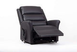 Drive Alaska Extra Large AM-PVC Crib 5 Dual Motor Riser Recliner (Black)