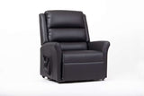 Drive Alaska Extra Large AM-PVC Crib 5 Dual Motor Riser Recliner (Black)