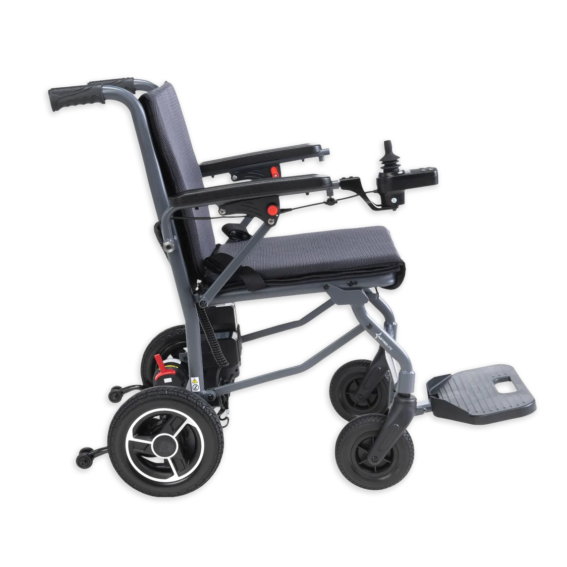 Drive Astrolite Lightweight Folding Powerchair. Just 14.5kg with 10ah Airline Friendly Battery