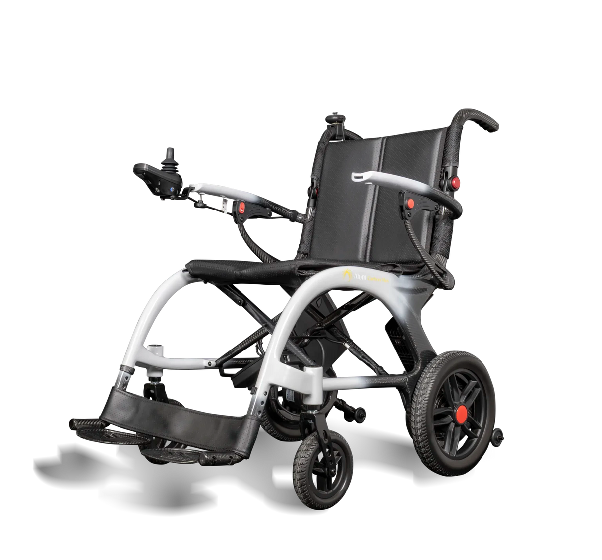 Scooterpac Atom Carbon Max Lightweight Folding Carbon Fibre powerchair. Just 15.5kg!