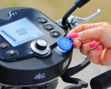 Excel Audax mobility scooter. All new Maxi with 8mph, modern keyless switch, USB charging ports & puncture resistant tires!