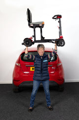 Monarch Genie Lightweight Folding Mobility Scooter - Only 16.85kg! Reconditioned with 12 Month Warranty