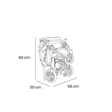 Motion Healthcare Electron Powerchair. Built for Life on the Move. Ultra Light & Compact Magnesium Frame At Just 11.7kg!