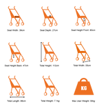 Excel Elise Paediatric Travel Buggy Pushchair with Accessory Bundle