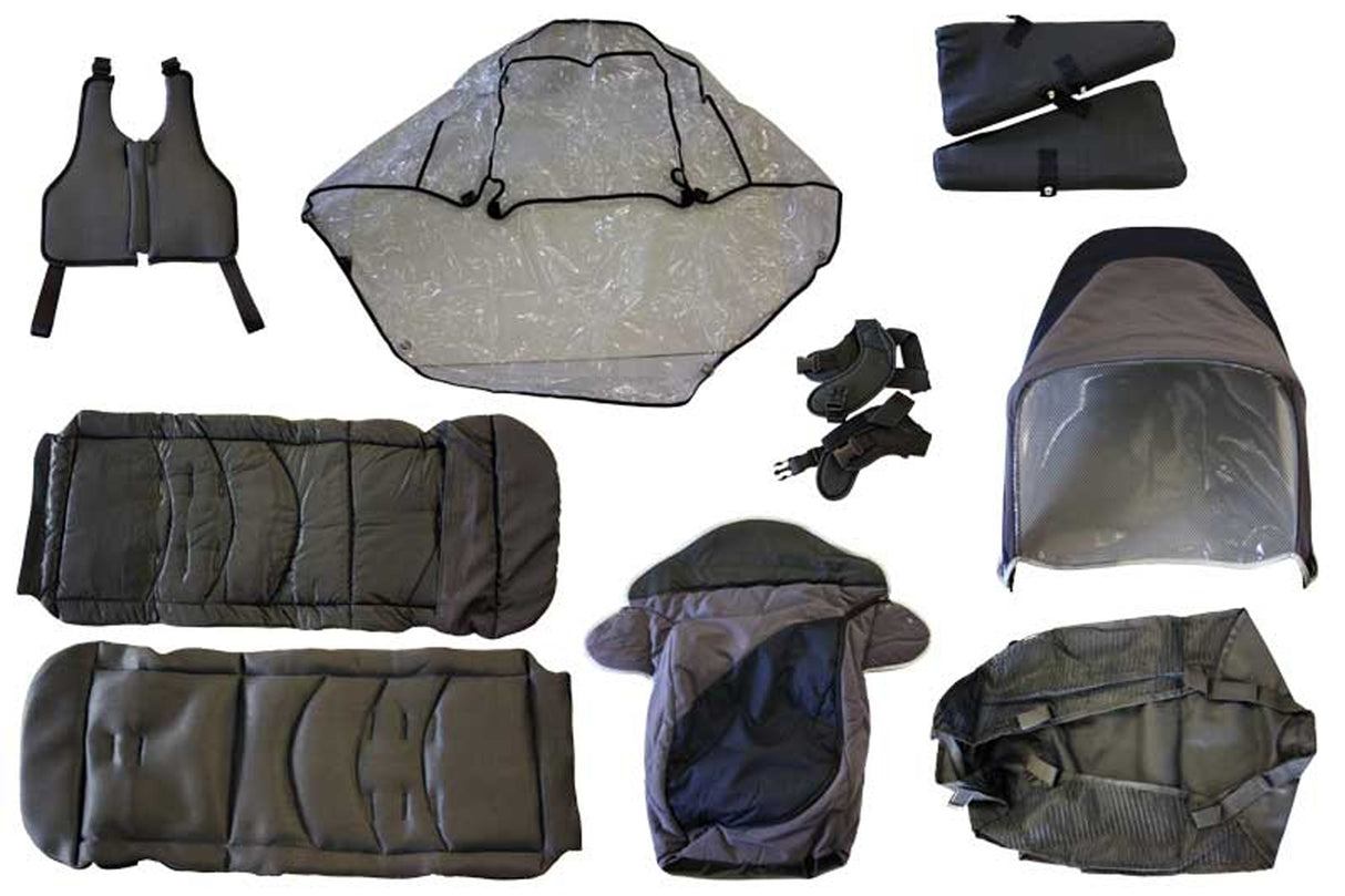 Excel Elise Paediatric Travel Buggy Pushchair with Accessory Bundle