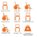 Excel G-Logic Transit Wheelchair