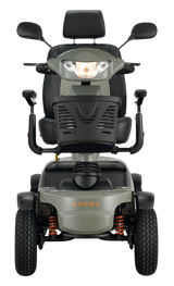 Excel Galaxy II Mobility Scooter. A scooter with extensive experience and excellent driving comfort