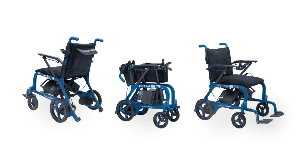 Monarch Mobility Flyer Lightweight Folding Powerchair