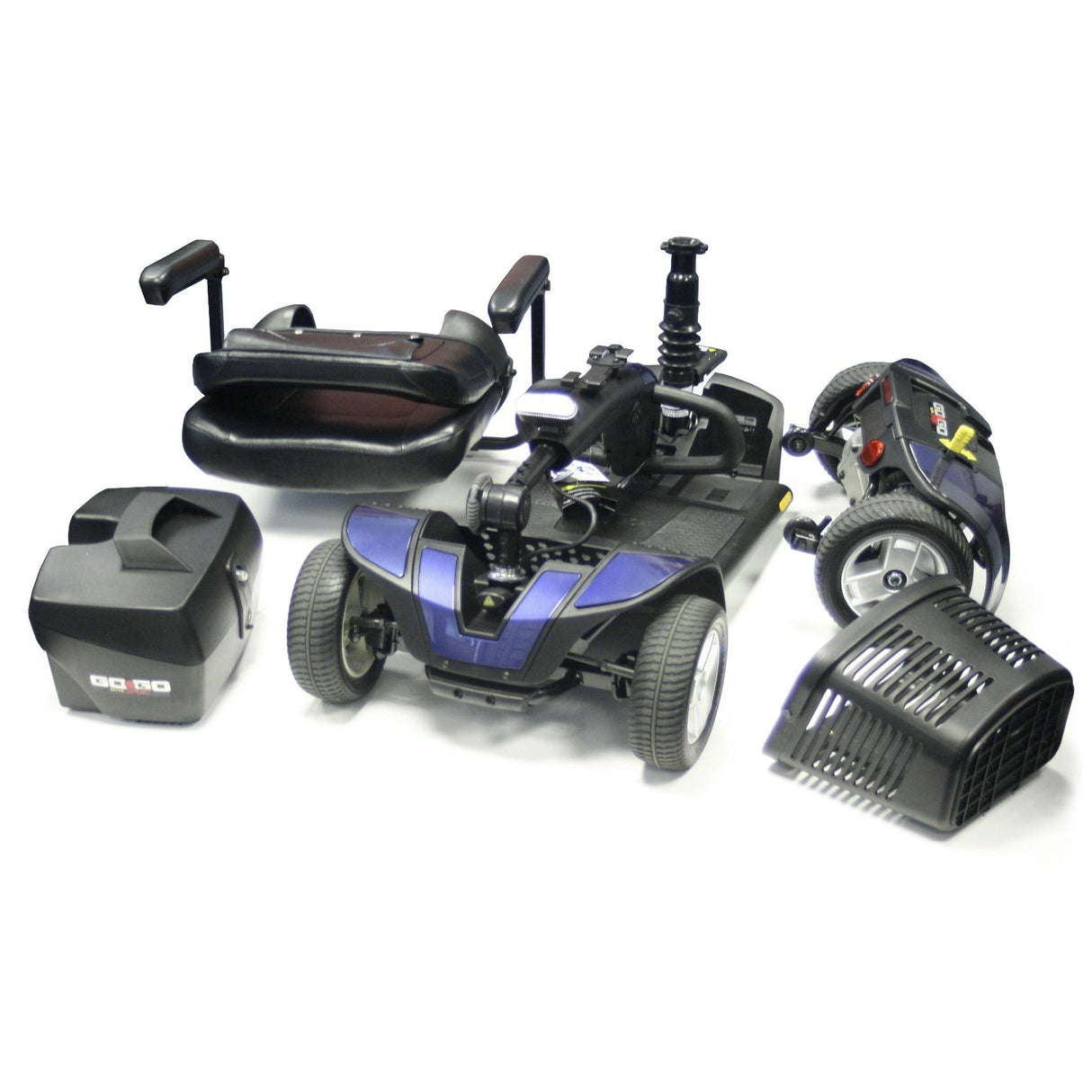 Go-Go Elite Traveller Sport Mobility Scooter (Red)