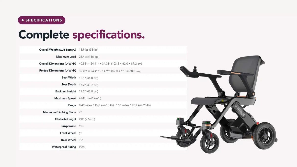 Pride Jazzy Assist AI-powered Smart Wheel Chair