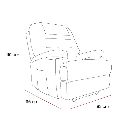 Motion Healthcare Lawson Royale Riser Recliner
