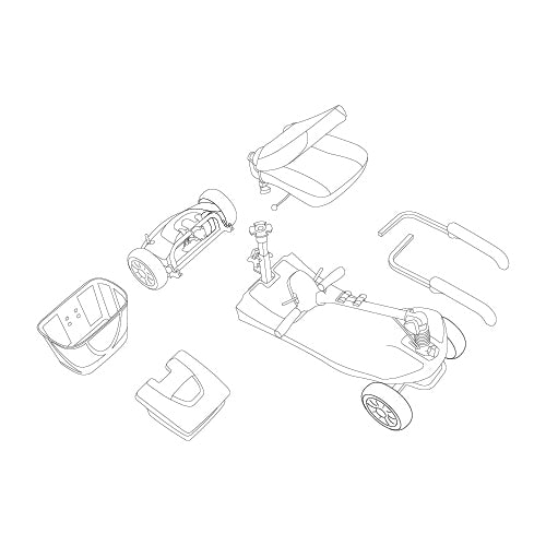 Motion Healthcare Lithlite Air Mobility Scooter