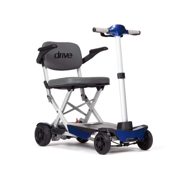 Drive Devilbiss Manual Fold Plus + Lightweight Folding Mobility Scooter Only 19.8KG