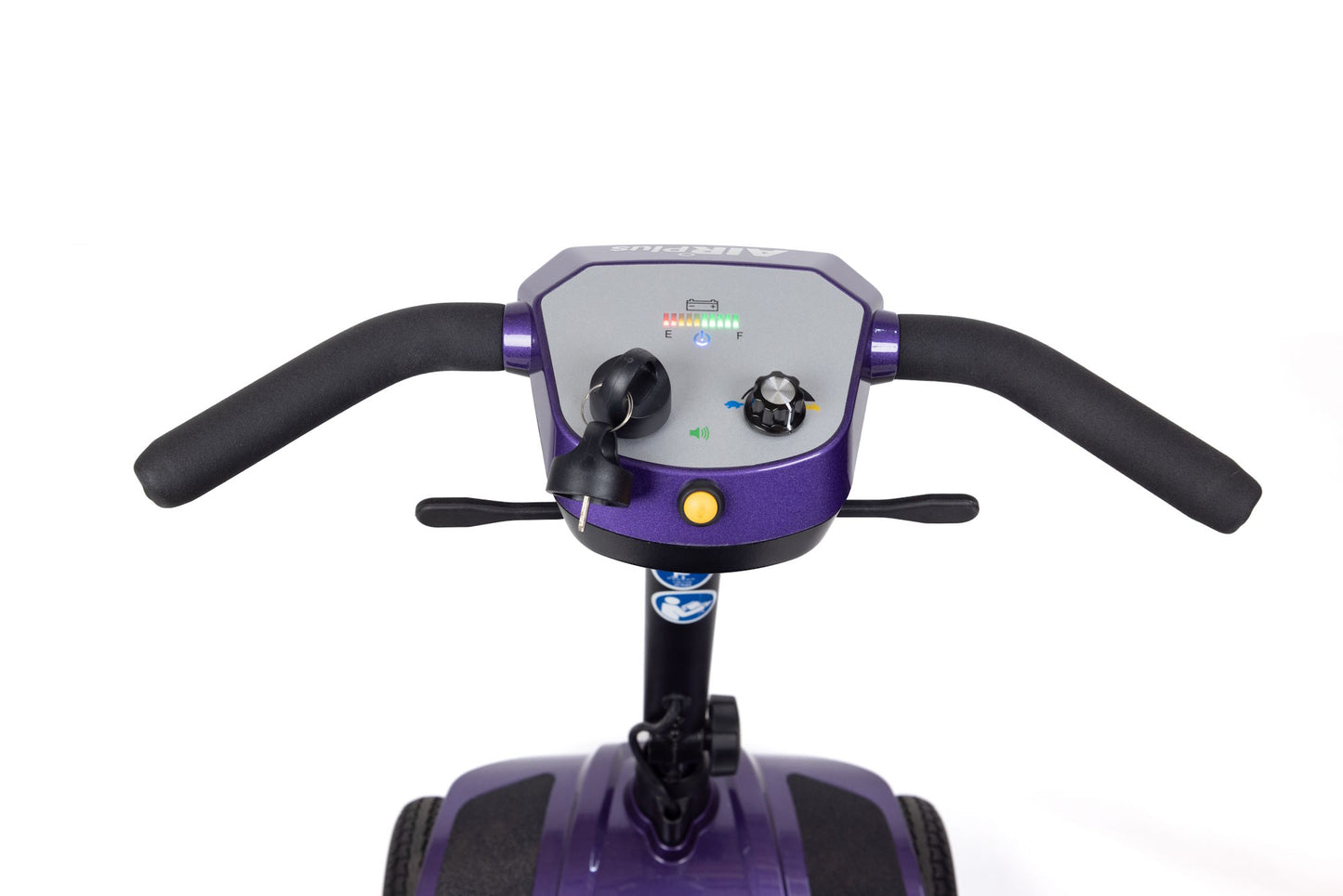 Monarch Air Plus Lightweight Folding Mobility Scooter. One of the lightest 4-wheel boot scooters in the world. Weighs only 15.70Kg!