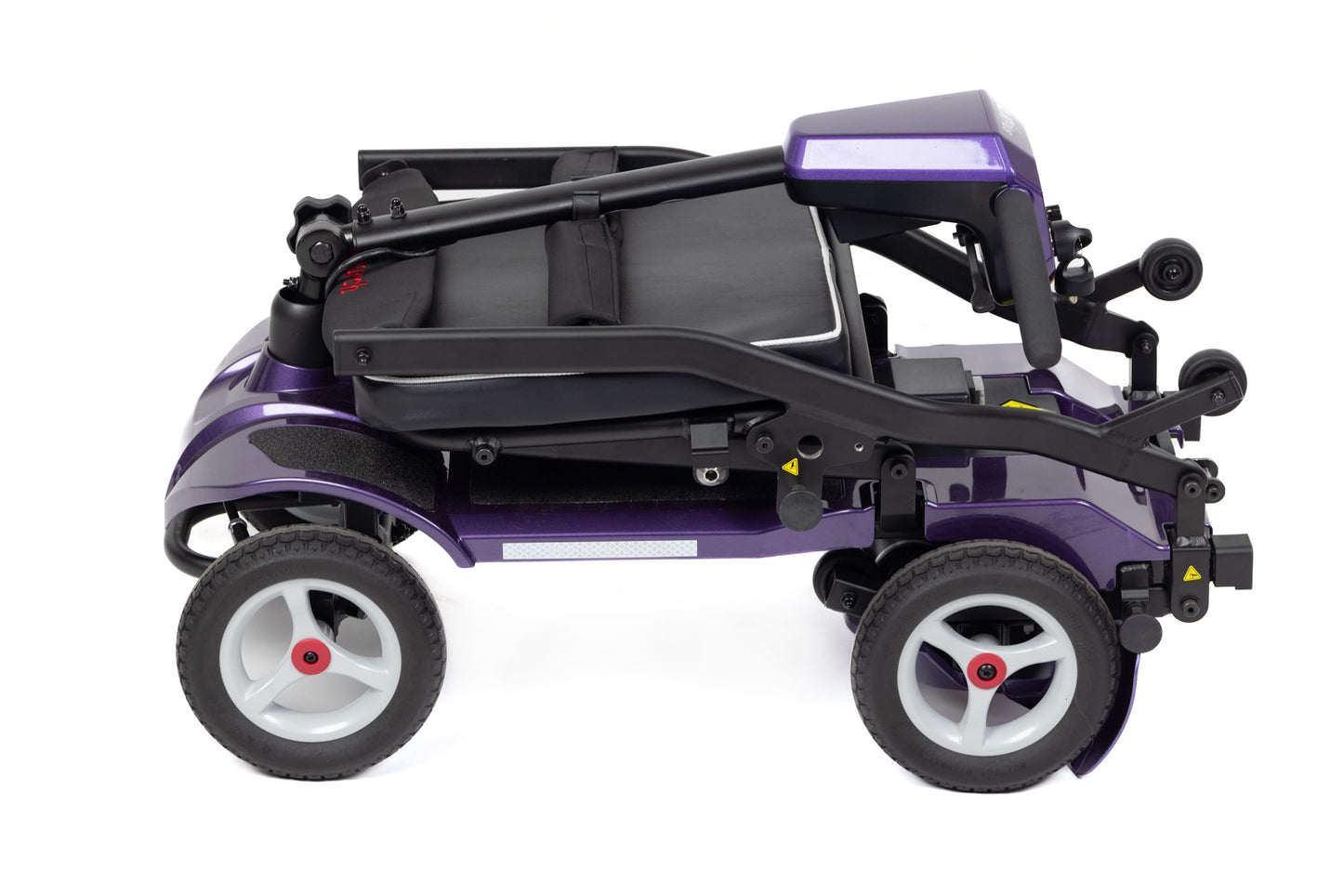 Monarch Air Plus Lightweight Folding Mobility Scooter. One of the lightest 4-wheel boot scooters in the world. Weighs only 15.70Kg!