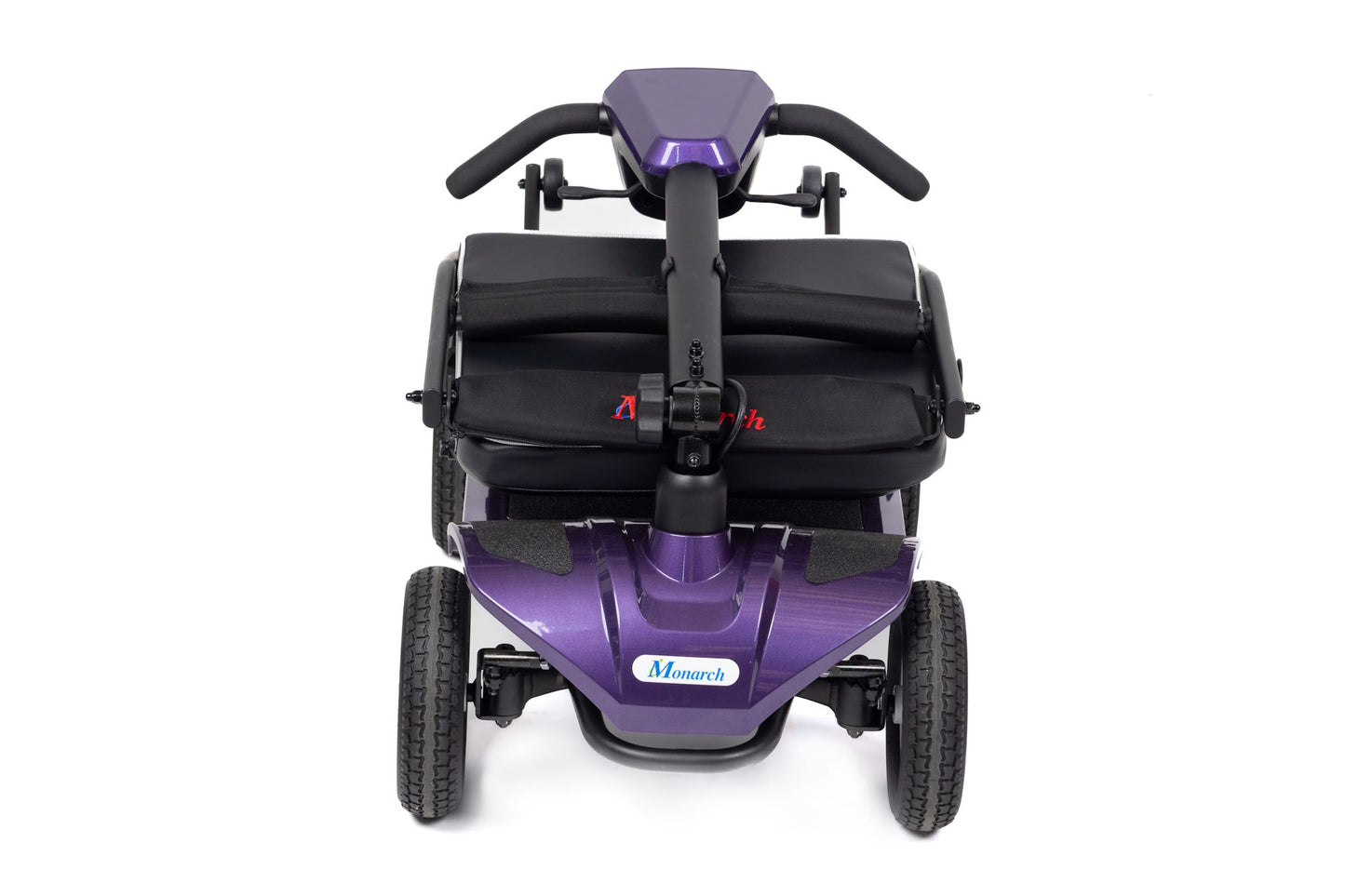 Monarch Air Plus Lightweight Folding Mobility Scooter. One of the lightest 4-wheel boot scooters in the world. Weighs only 15.70Kg!