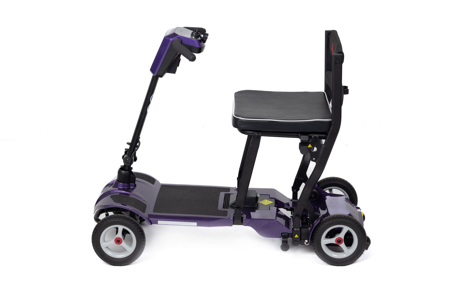 Monarch Air Plus Lightweight Folding Mobility Scooter. One of the lightest 4-wheel boot scooters in the world. Weighs only 15.70Kg!