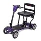 Monarch Air Plus Lightweight Folding Mobility Scooter. One of the lightest 4-wheel boot scooters in the world. Weighs only 15.70Kg!