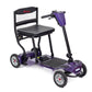 Monarch Air Plus Lightweight Folding Mobility Scooter. One of the lightest 4-wheel boot scooters in the world. Weighs only 15.70Kg!