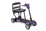 Monarch Air Plus Lightweight Folding Mobility Scooter. One of the lightest 4-wheel boot scooters in the world. Weighs only 15.70Kg!