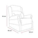 Motion Healthcare Monterey Royale Riser Recliner