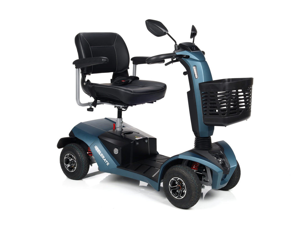 Motion Healthcare Xcelerate 8mph Scooter With A 25 Mile Range!
