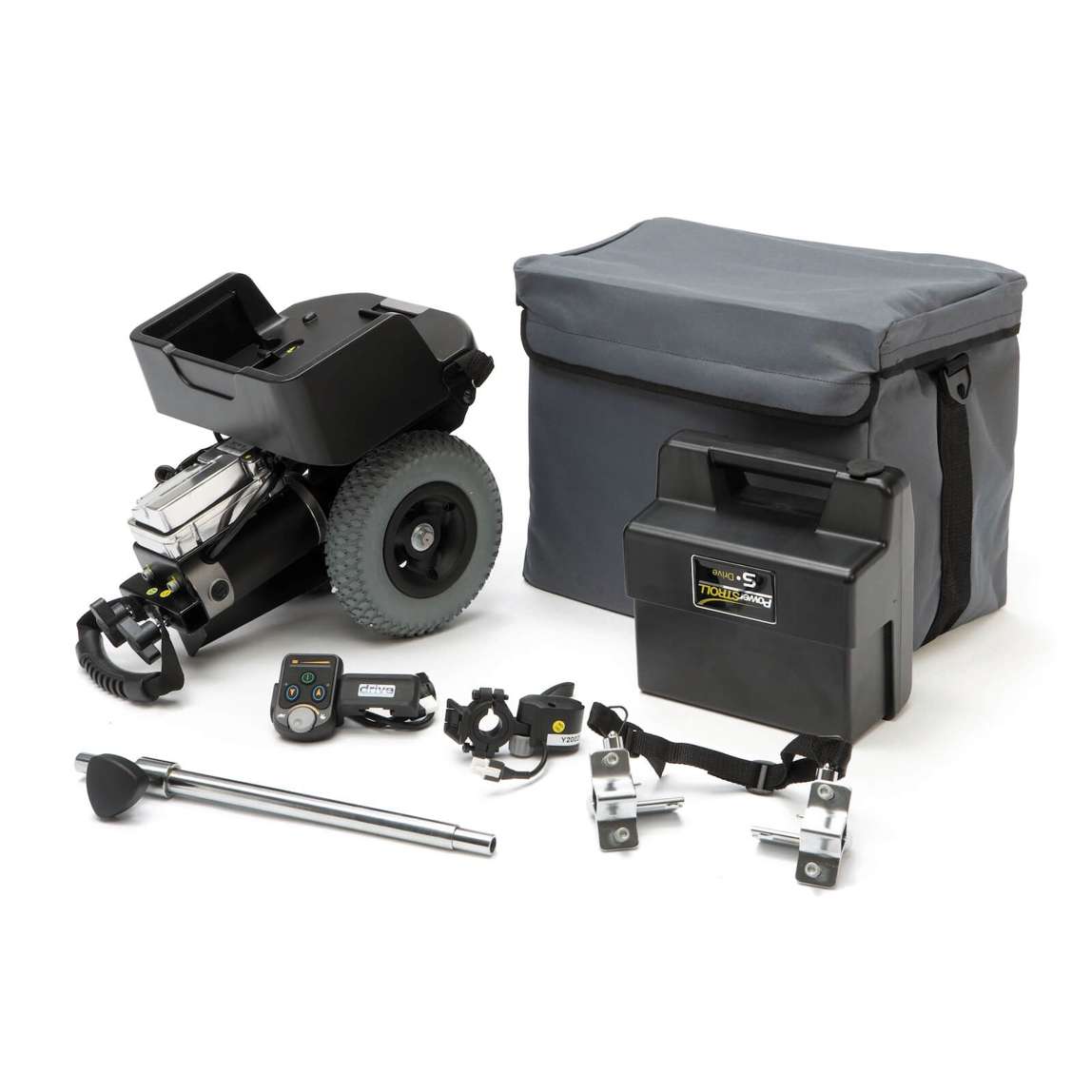 S Drive Powerstroll (Standard & Heavy Duty). Converts Most Manual Wheelchairs To An Electric Powered Chair!