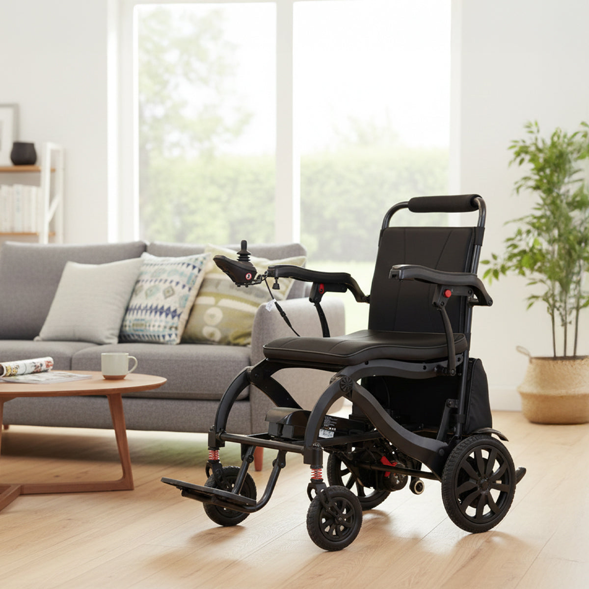 Roma Medical Rhodes Powerchair - Lightweight, Folding Electric Wheelchair with 21km Range!